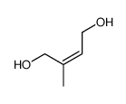 (2Z)-2-methylbut-2-ene-1,4-diol结构式