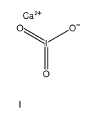 calcium,diiodate结构式