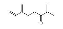 1,7-octadien-3-one, 2-methyl-6-methylene- Structure