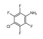 4-chloro-2,3,5,6-tetrafluoroaniline Structure