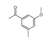 3-甲氧基-5-甲基苯乙酮结构式