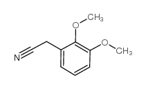2,3-Dimethoxyphenylacetonitrile Structure