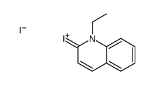 1-ethyl-2-iodoquinolin-1-ium,iodide结构式