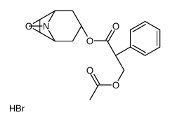 O-Acetyl-(-)-hyoscine Hydrobromide structure