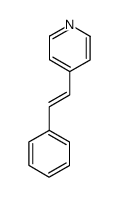 (E)-4-苯乙烯基吡啶结构式