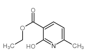 2-羟基-6-甲基吡啶-3-羧酸乙酯结构式