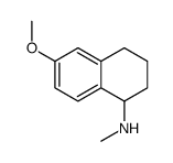 6-methoxy-N-methyl-1,2,3,4-tetrahydronaphthalen-1-amine Structure
