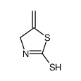 5-METHYLENE-1,3-THIAZOLIDINE-2-THIONE Structure