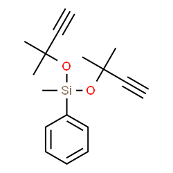 bis[(1,1-dimethylallyl)oxy]methylphenylsilane Structure
