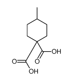 4-methylcyclohexane-1,1-dicarboxylic acid Structure