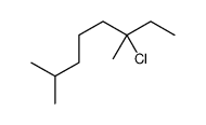 6-chloro-2,6-dimethyloctane Structure
