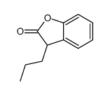 3-propyl-3H-1-benzofuran-2-one Structure