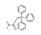 N,N-dimethyl-2-(triphenyl-λ5-phosphanylidene)acetamide Structure