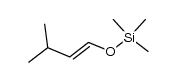 (E)/(Z)-3-Methyl-1-trimethylsiloxy-1-butene Structure