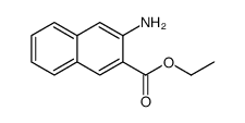 ethyl 3-aminonaphthalene-2-carboxylate Structure