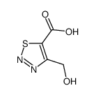 Ethyl 4-(hydroxyMethyl)-1,2,3-thiadiazole-5-carboxylate结构式