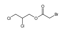 2,3-Dichloropropyl monobromoacetate结构式