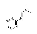 N,N-dimethyl-N'-(1,2,4-triazin-3-yl)methanimidamide结构式