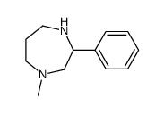 1-methyl-3-phenyl-1,4-diazepane Structure