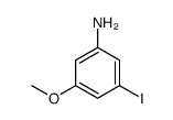 3-碘-5-甲氧基苯胺结构式