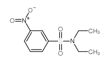 N,N-二乙基-3-硝基苯磺酰胺结构式