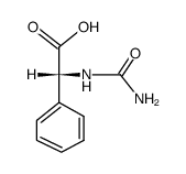 N-carbamyl(phenyl)glycine结构式