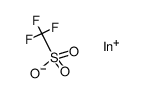 indium(I) trifluoromethanesulfonate Structure