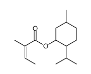 isopropyl methyl cyclohexyl tiglate Structure