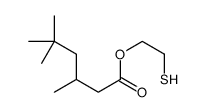 2-sulfanylethyl 3,5,5-trimethylhexanoate Structure