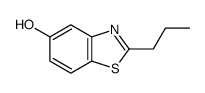 5-Benzothiazolol,2-propyl-(9CI) Structure