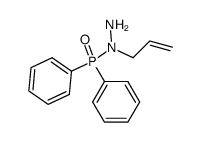 N-allyl-P,P-diphenylphosphinic hydrazide结构式