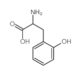 L-2-羟基苯丙氨酸结构式