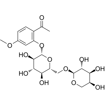 丹皮酚原苷结构式