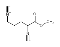 2,5-diisocyanovaleric acid methyl ester结构式