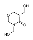 四氢化-3,5-双(羟甲基)-4H-1,3,5-氧二氮杂环己烷-4-酮结构式