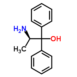 (R)-2-氨基-1,2-联苯-1-丙醇结构式