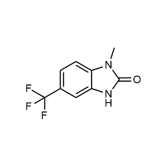 1-Methyl-5-(trifluoromethyl)-1,3-dihydro-2H-benzo[d]imidazol-2-one Structure