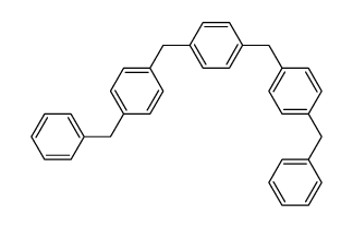 α,α'-bis(4-benzylphenyl)-p-xylene结构式