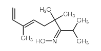 2,4,4,7-四甲基-6,8-壬二烯-3-酮肟结构式