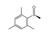 1,3,5-trimethyl-2-[(S)-methylsulfinyl]benzene结构式