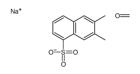 1,6-二甲基-萘磺酸钠盐与甲醛的聚合物结构式
