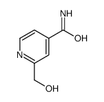 4-Pyridinecarboxamide,2-(hydroxymethyl)-(9CI)结构式