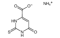 2-thioorotic acid ammonium salt结构式