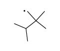 2,2,3-trimethylbutyl radical结构式