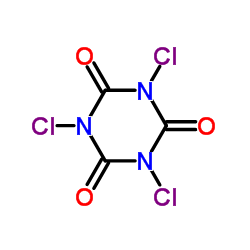 三氯异氰脲酸结构式
