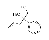 2-phenylpent-4-ene-1,2-diol结构式