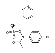 N-sulfonoxy-p-bromoacetanilide pyridinium salt Structure