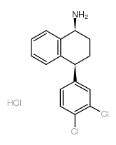 rac-cis-N-Desmethyl Sertraline Hydrochloride structure