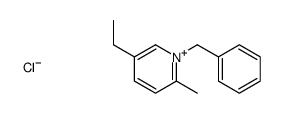 1-benzyl-5-ethyl-2-methylpyridin-1-ium,chloride结构式