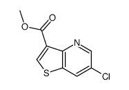 6-氯-噻吩并[3,2-b]吡啶-3-羧酸甲酯结构式